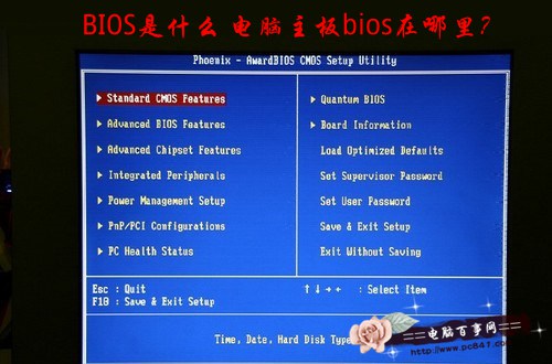 BIOS是什么?电脑主板bios在哪里?